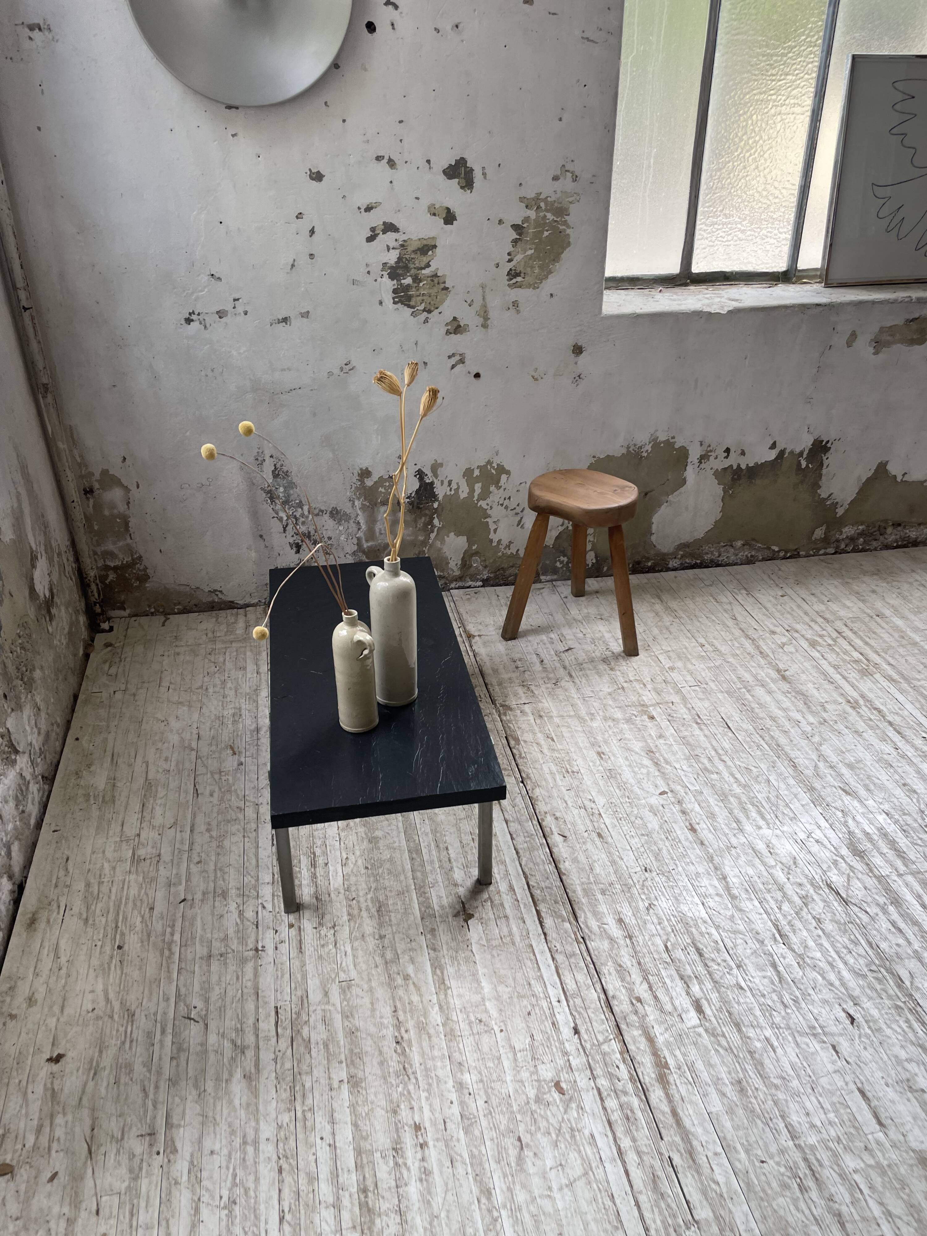 1950s slate coffee table