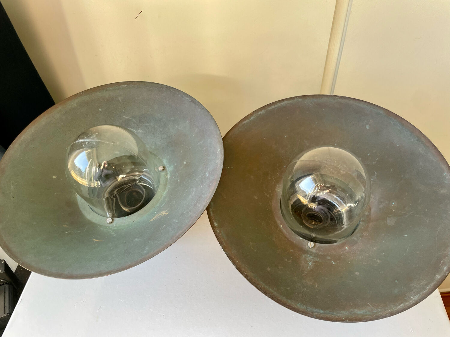 Paire d'appliques d'extérieur