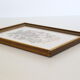 Table of dried flowers on beige, vintage, handicrafts