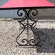 Vintage antique bistro table.