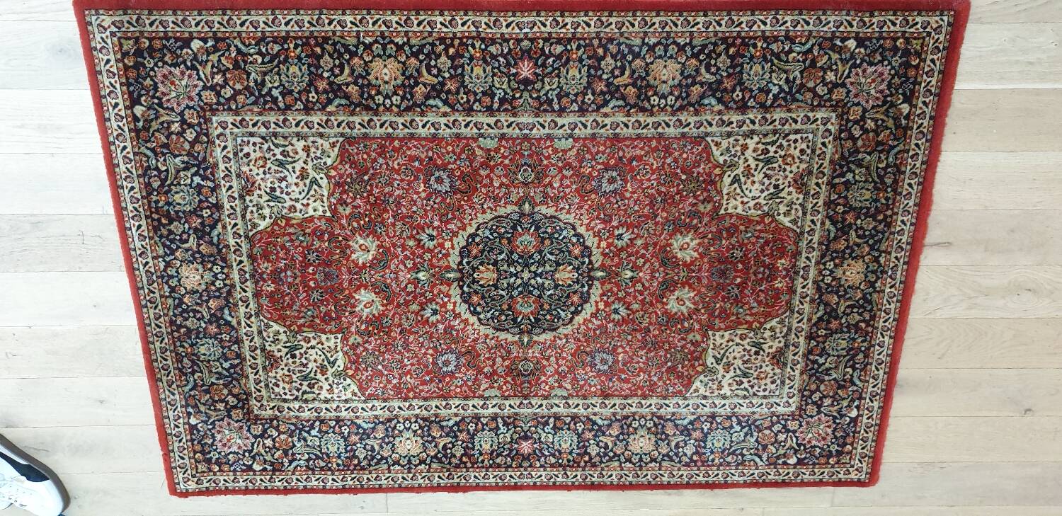 Pure wool Persian rug 125x185cm