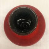 Vintage red ceramic vase