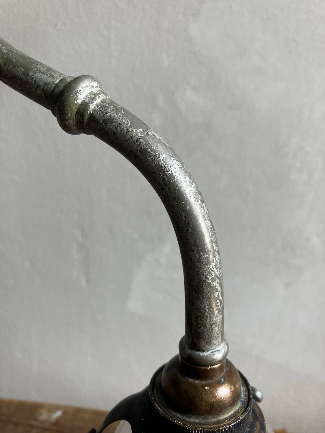 Vintage swan neck wall light