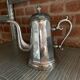 Art Deco silver metal coffee maker