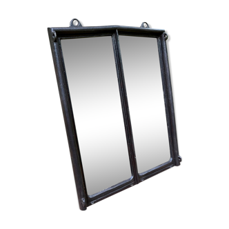 Industrial cast iron mirror