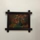 Oil on panel bouquet of tulips