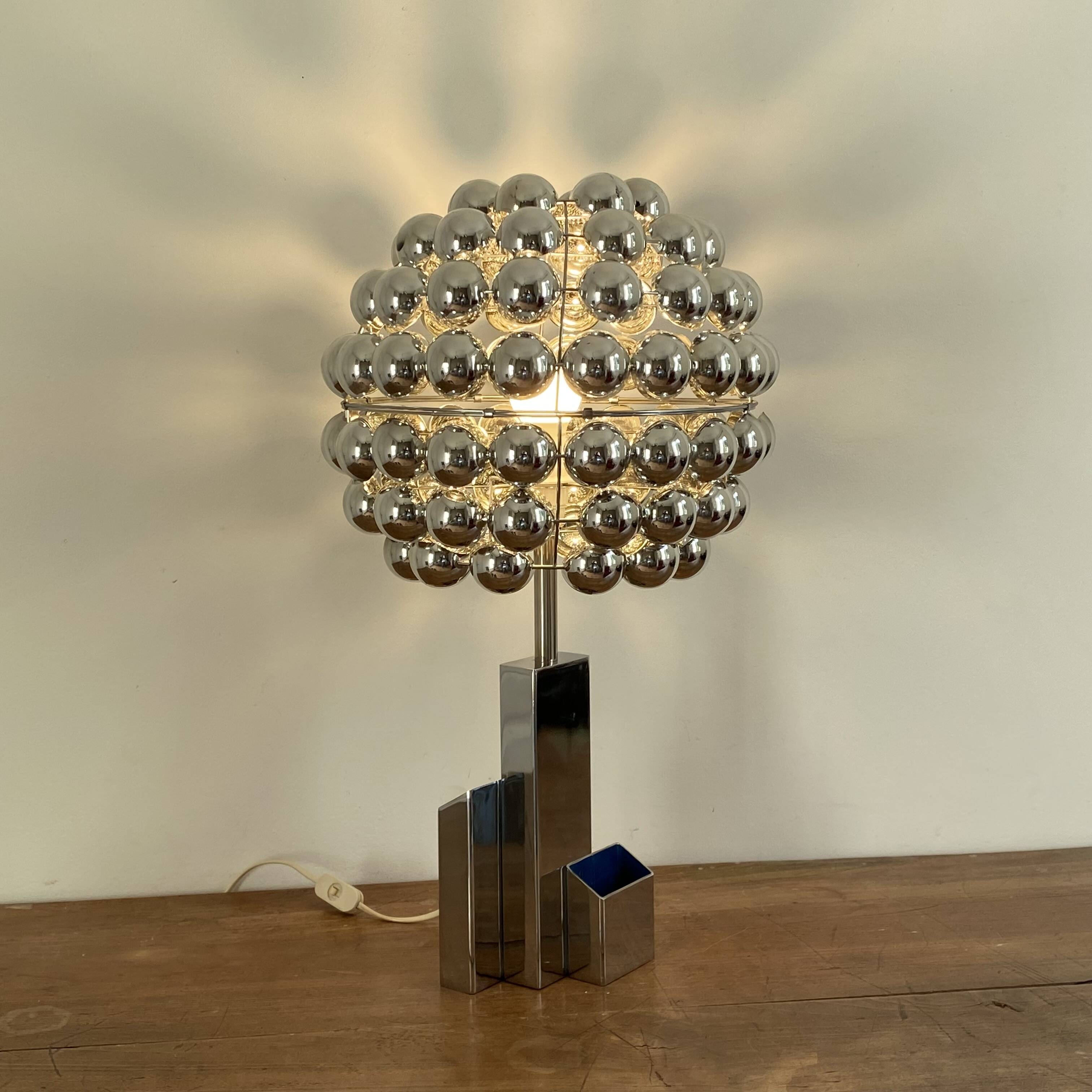 Grande lampe cinétique. 1970. Space age.