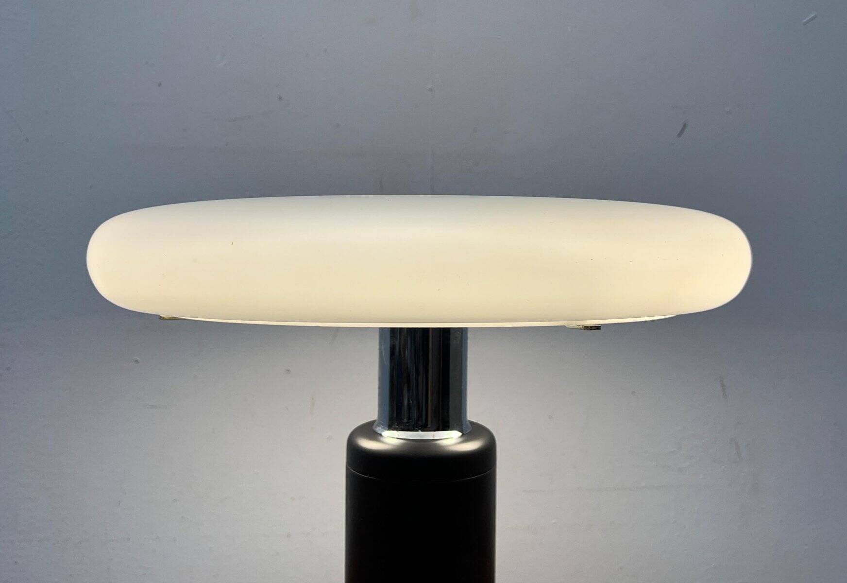 Postmodern German table lamp by Hillebrand, 1980s.