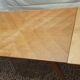Teak table with compass feet, 1960s