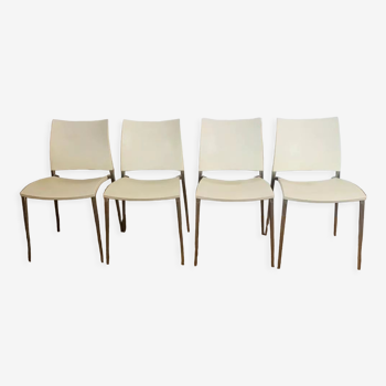 Set of 4 Desalto Sand chairs
