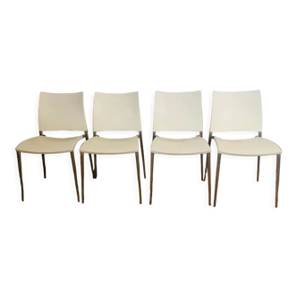 Set of 4 Desalto Sand chairs