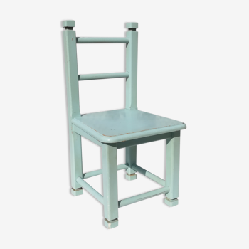 Chair blue frosted children