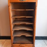 Flap file cabinet