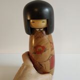 Kokeshi workshop Usaburo Okamoto (1917-2009). Around 1970-80 Japan