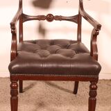Regency Mahogany Office Chair circa 1810