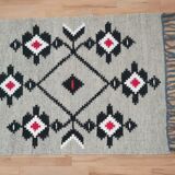 Ethnic wool carpets entirely handmade