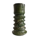 Enamelled ceramic candle holder, tamgroute