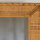 Rattan mirror