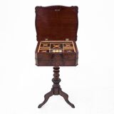 Table à fils historique, Europe du Nord, vers 1890.