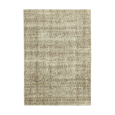 Handwoven antique anatolian beige rug 207 cm x 297 cm