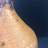 Vase moutarde grès vintage