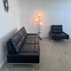 Leather Sofa and Armchair design Hans Peter Piehl for Wilkhahn 60s