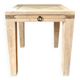 Extendable coffee table in exotic wood