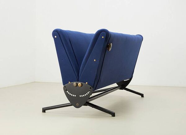 Canapé Osvaldo Borsani D70 pour Tecno Italie 1954