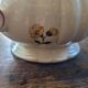 Rustic Sugar Bowl Digoin Sarreguemines 1930