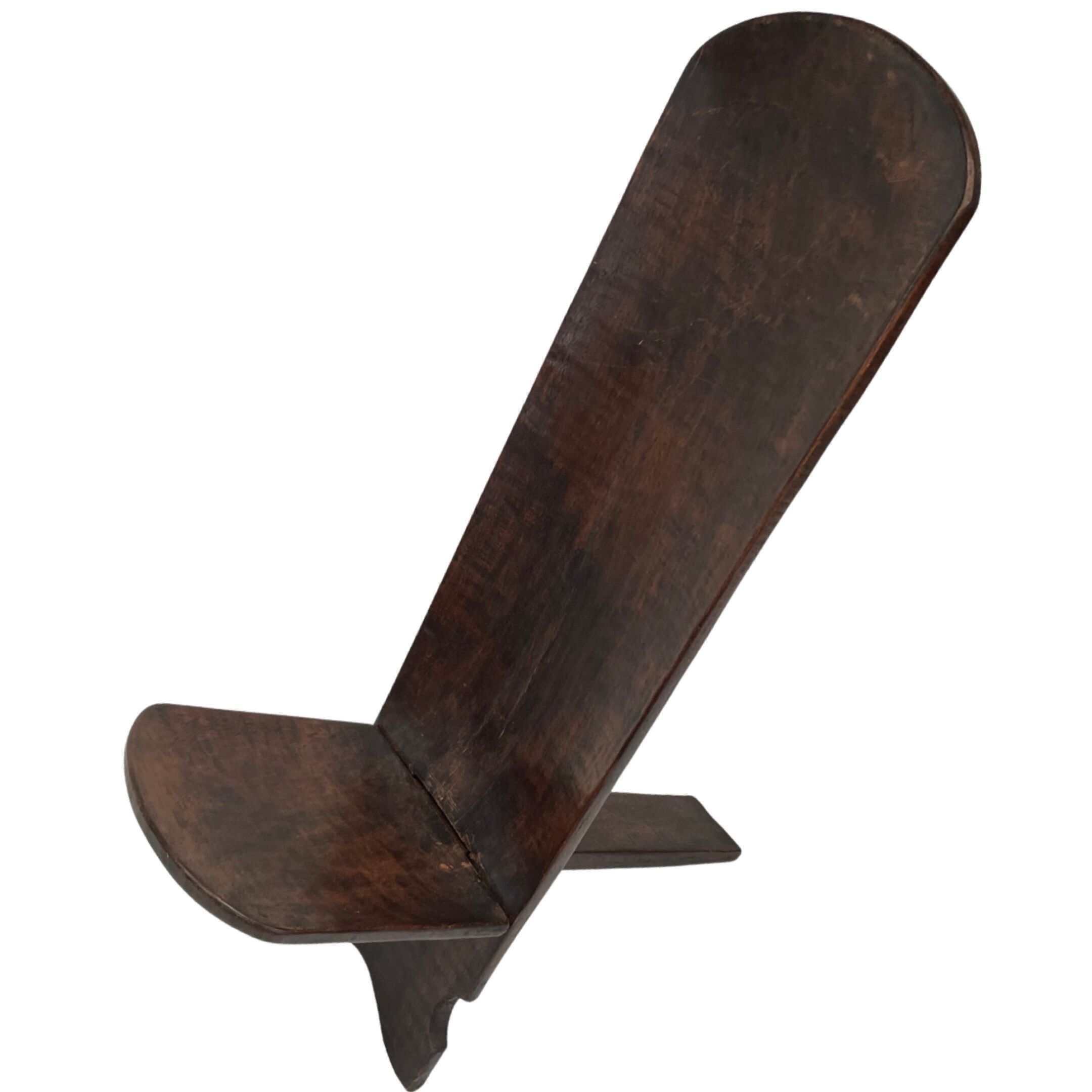 Conception de chaises de naissance africaine du milieu du siècle