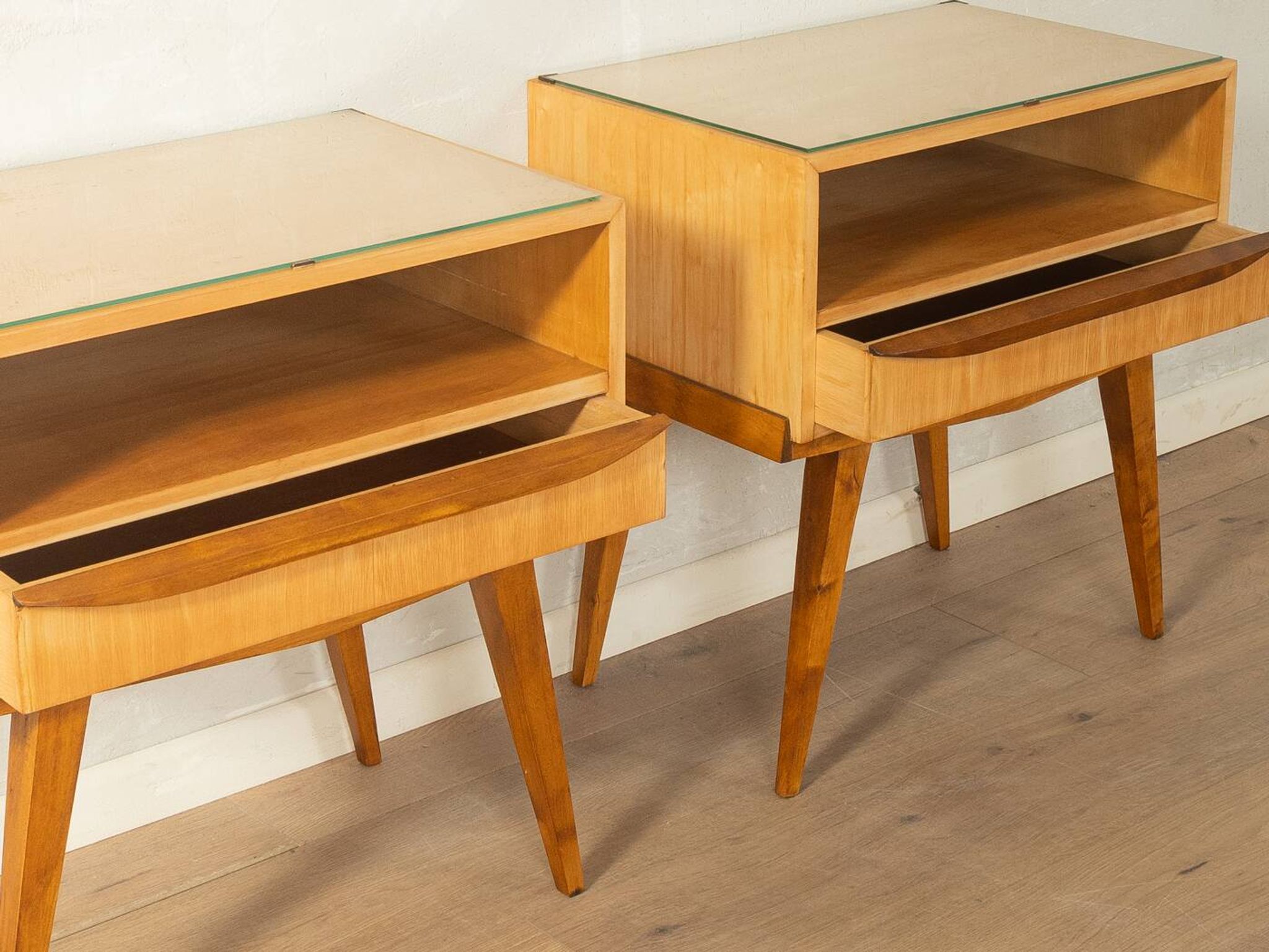 Tables de chevet rares des années 1950 par Helmut Magg pour WK Möbel