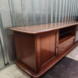 Solid cherry TV stand