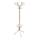 Vintage gold metal coat rack 1960