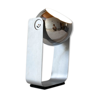 Chrome eyeball desk lamp