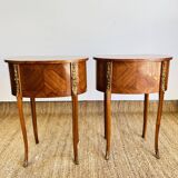 Paire de table rognon de style Louis XV