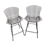 High stool by Harry Bertoia for knoll