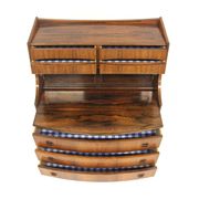 Scandinavian rosewood secretary desk, Gunnar Falsig, Denmark, 1960