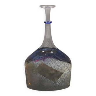 Swedish Satellite glass vase by Bertil Vallien for Kosta Boda 1992.