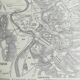 Ancienne carte de la Rome antique de 1928