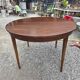 Scandinavian extendable table in rosewood from the 1960s, butterfly extension.