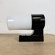 Industrial Brown Bakelite Wall Light with Milk Glass, 1960s