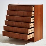 Commode danoise restaurée en teck, années 1970 (MK10387)