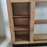 Solid wood cobbler's display case