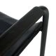 Vintage Breuer style leather chair B32/34 Italian Design in black