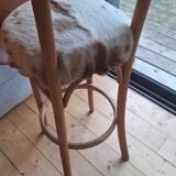 Bar stool with backrest