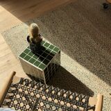 Cube ceramic side table
