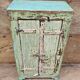 Old bedside table - tribal cabinet in Burmese teak
