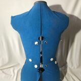 Former Mannequin De Couture Blue Dimensions Adjustable Vintage