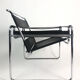 Pair of "vassily" model armchairs Marcel Breuer 1980