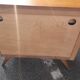 Vintage gilded oak chest of drawers